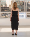 BASERANGE Fall/Winter 2025 SHOK Slip Dress, Made in Portugal, BAS-DRSKS-CL-AU25-BLACK (BROWN)